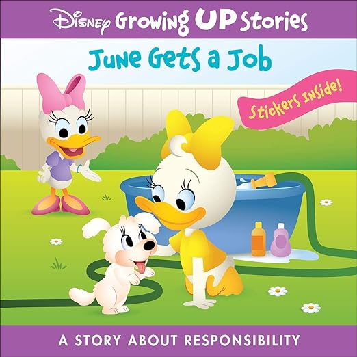 Disney Growing Up Stories: June Gets A Job A Story About Responsibility