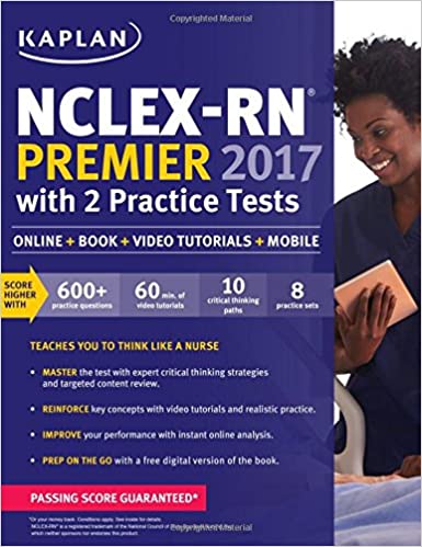 Nclex-rn Premier 2017 With 2 Practice Tests