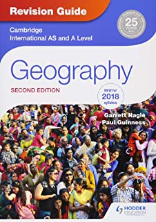 Cambridge International As/a Level Geography, 2/e