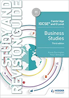 Cambridge Igcse And O Level Business, 5/e