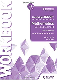 Cambridge IgcseÂ® Mathematics Core And Extended Workbook