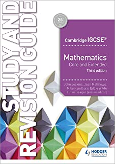 Cambridge Igcse Mathematics Core And Extended, 3/e