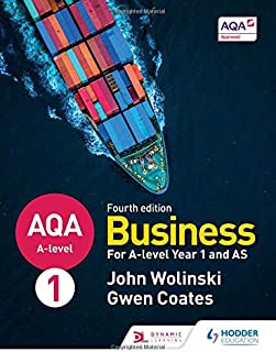 Aqa A-level Business Year 1 And As, 4/e