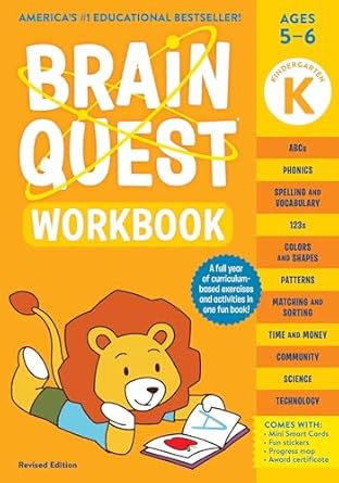 Brain Quest Workbook: Kindergarten