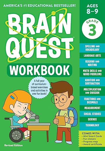 Brain Quest Workbook: 3rd Grade