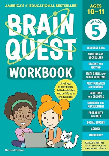 Brain Quest Workbook: 5th Grade