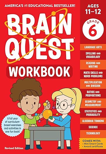 Brain Quest Workbook: 6th Grade