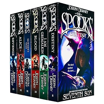 The Spooks Books 8 - 13 Wardstone Chronicles Collection Set By Joseph Delaney