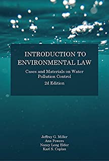 Introduction To Environmental Law, 2/e