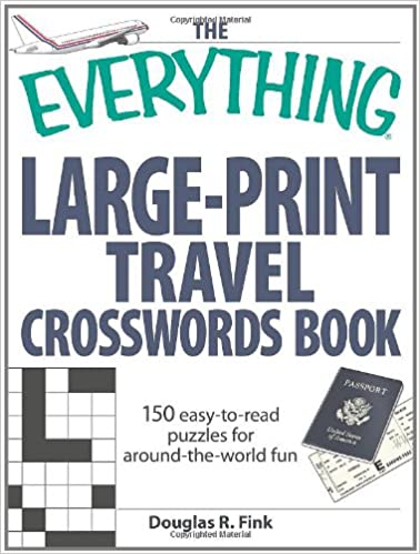 Everything  :large-print Travel Crosswords Book