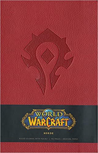 World Of Warcraft Horde Hardcover Ruled Journal Large