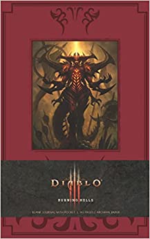 Diablo Burning Hells Hardcover Blank Journal (gaming)