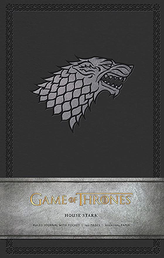 Game Of Thrones: House Stark Hardcover Ruled Journal