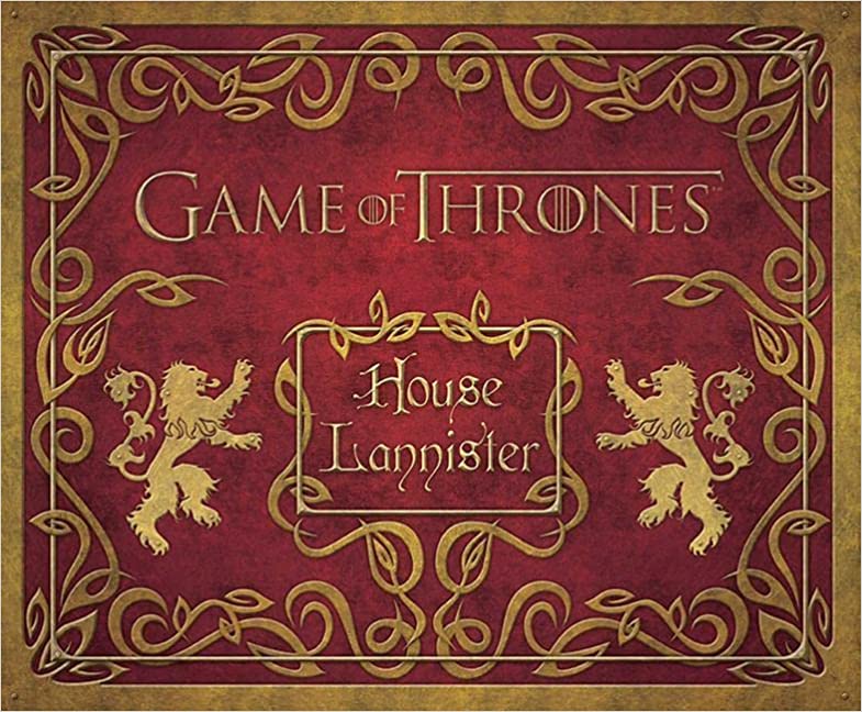 Game Of Thrones House Lannister Deluxe Stationery Set