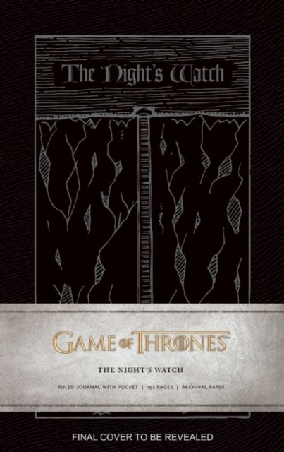 Game Of Thrones: The Night's Watch Hardcover Ruled Journal