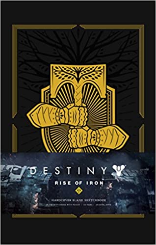 Destiny Rise Of Iron Blank Hardcover Sketchbook