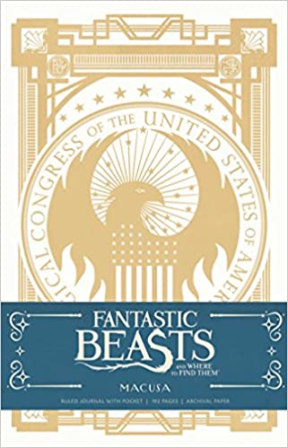 Fantastic Beasts And Where To Find Them: Macusa Hardcover Ruled Journal