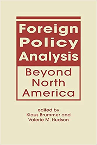 Foreign Policy Analysis Beyond North America