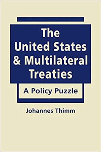 The United States And Multilateral Treaties