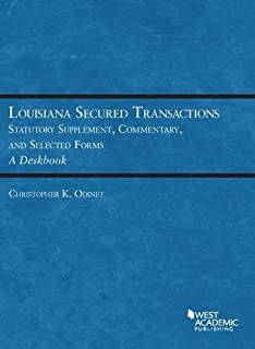 Louisiana Secured Transactions Statutory Supplement