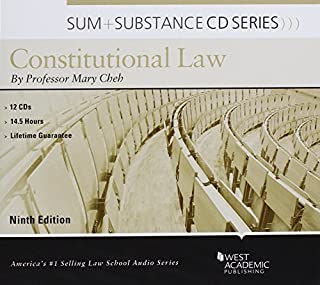 Sum And Substance Audio On Constitutional Law, 9/e