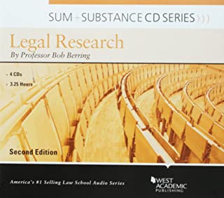 Sum And Substance Audio On Legal Research, 2/e