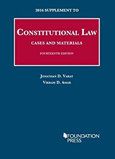 Constitutional Law, Cases And Materials
