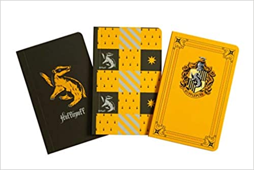 Harry Potter Hufflepuff Pocket Notebook Collection Set Of 3