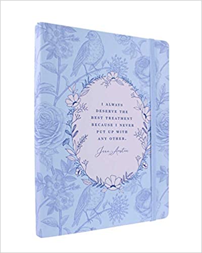 Jane Austen I Deserve The Best Treatment Softcover Notebook