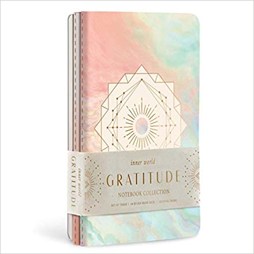 Gratitude Sewn Notebook Collection Set Of 3