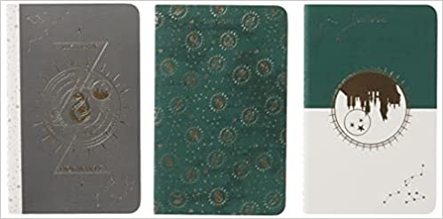 Harry Potter Slytherin Constellation Sewn Pocket Notebook Collection Set Of 3