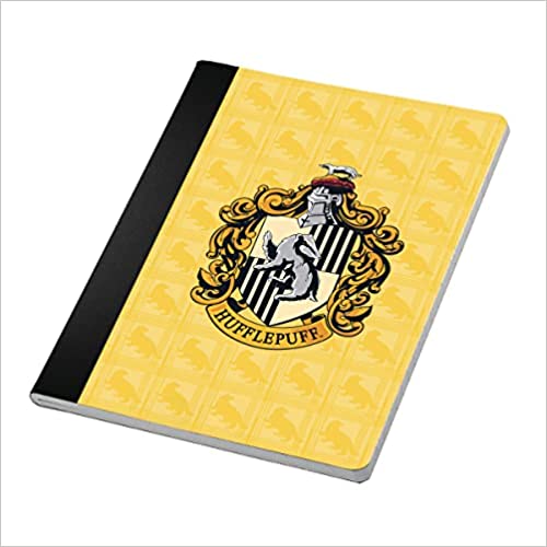 Harry Potter Hufflepuff Notebook And Page Clip Set