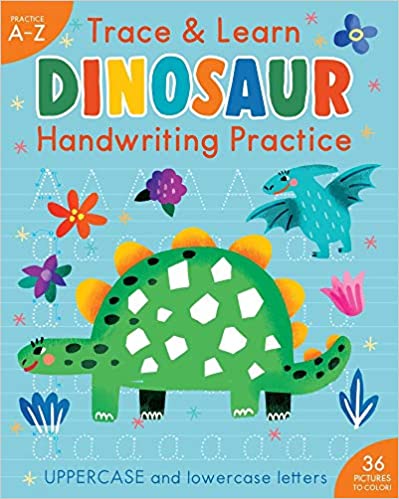 Trace & Learn Handwriting Practice: Dinosaur (iseek)