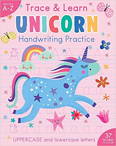 Trace & Learn Handwriting Practice: Unicorn (iseek)