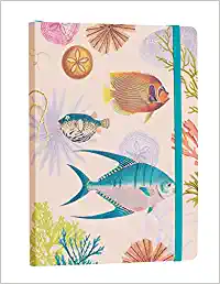 Art Of Nature Under The Sea Softcover Notebook