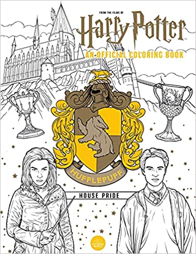 Harry Potter Hufflepuff House Pride The Official Coloring Book