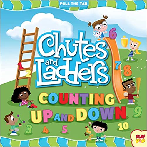 Chutes And Ladders: Counting Up And Down: (hasbro Board Game Books, Preschool Math, Numbers, Pull-the-tab Book) (playpop)