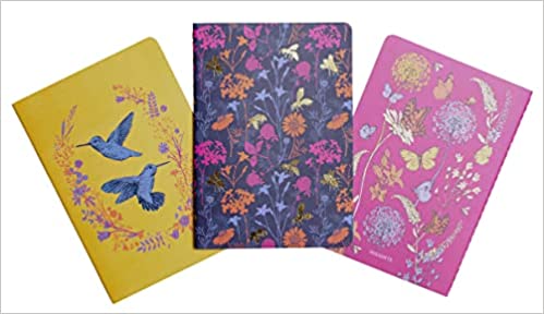 Pollinators Sewn Notebook Collection Set Of 3