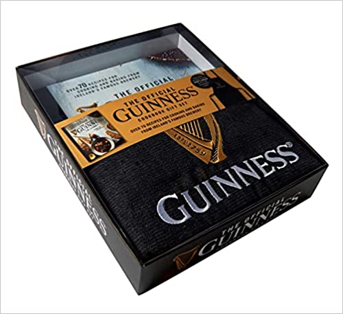 The Official Guinness Cookbook Gift Set Complete Cookbook + Exclusive Logo Apron