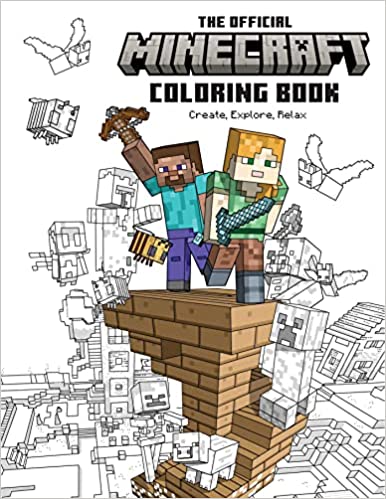 The Official Minecraft Coloring Book