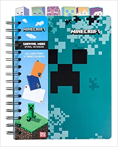 Minecraft Survival Mode Spiral Notebook