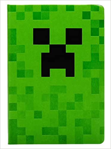 Minecraft Creeper Hardcover Journal