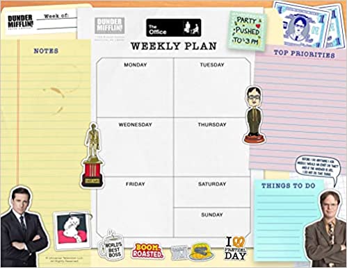 The Office Weekly Planner Notepad