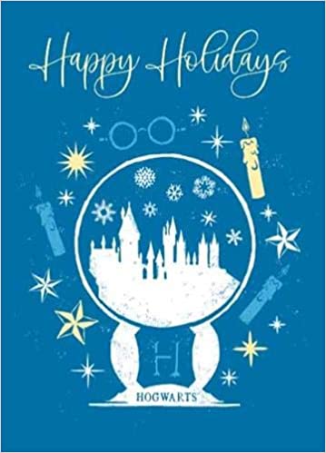 Harry Potter: Hogwarts Snow Globe Embellished Card