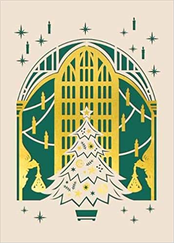 Harry Potter: The Great Hall Holiday Laser Die-cut Card