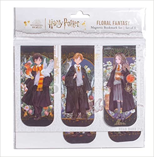 Harry Potter Floral Fantasy Magnetic Bkm