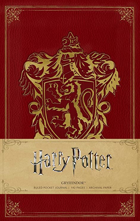 Harry Potter Gryffindor Ruled Pocket Journal