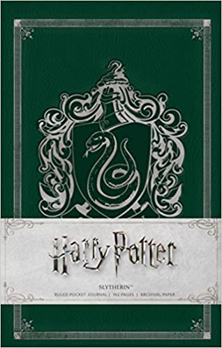 Harry Potter Slytherin Ruled Pocket Journal
