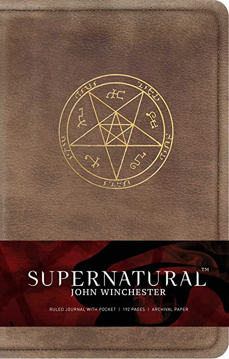 Supernatural John Winchester Hardcover Ruled Journal