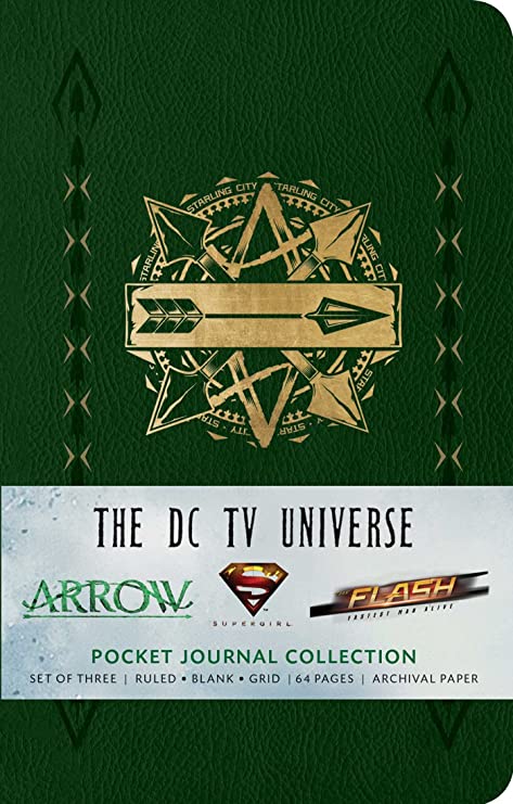 The Dc Tv Universe Pocket Notebook Collection Set Of 3